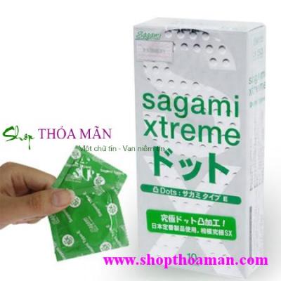 Bao cao su Sagami Xtreme Dot (3 hợp)